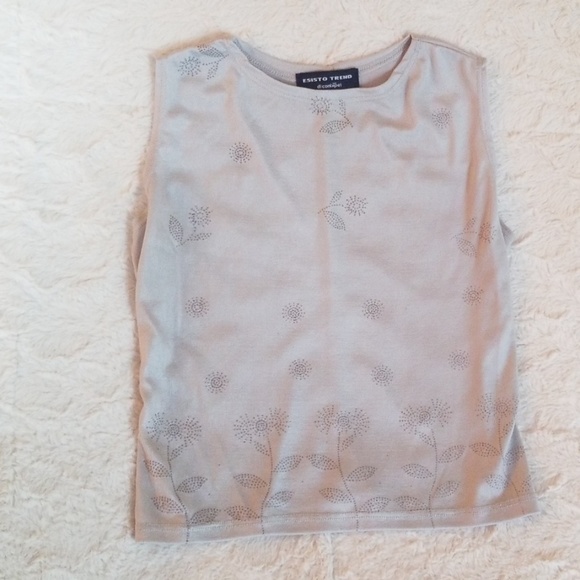 Esisto Trend Tops - Italian silver top